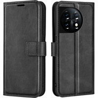 Θήκη με πτερύγιο για OnePlus 11 5G, Wallet Case, μαύρη