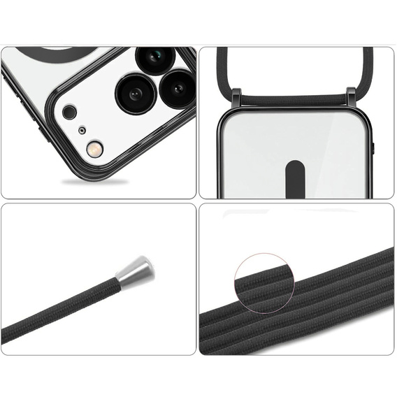 Θήκη Electro MagSafe με κορδόνι για iPhone 17 Pro Max