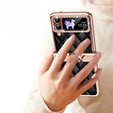 Θήκη για Samsung Galaxy Z Flip 4 5G, Rhombus Grid