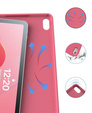 Θήκη + πληκτρολόγιο iPad 10.9 2022 10 Gen, Pen Slot, ροζ rose gold