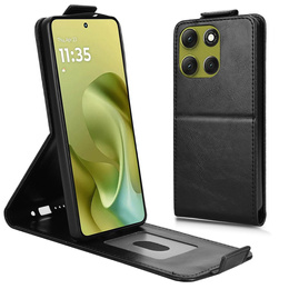 Θήκη Flip για Xiaomi Redmi 15 5G / 4G, θήκη Flip, μαύρο