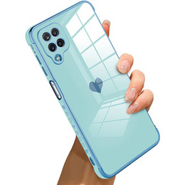 Θήκη για Samsung Galaxy A12 / M12 / A12 2021, Electro heart, μπλε