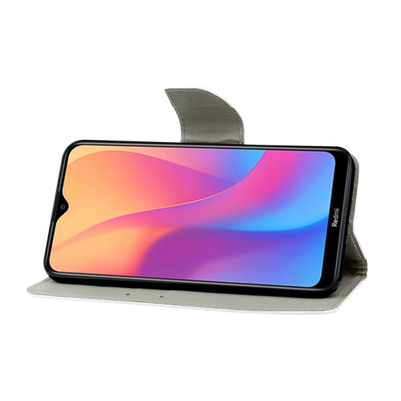 Θήκη με πτερύγιο για Xiaomi Redmi 9A, Wallet, Butterfly μπλε