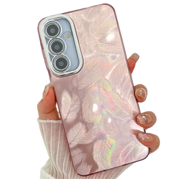 Η θήκη για Samsung Galaxy A36 5G / A56 5G, Feather, ροζ