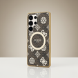Θήκη GUESS Magnetic IML Peony για Samsung Galaxy S25 Ultra