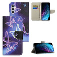 Θήκη με πτερύγιο για Samsung Galaxy M15 5G, Wallet, Sparkling Butterflies