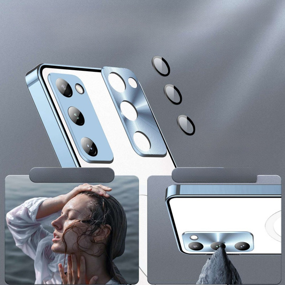 θήκη προστασίας κάμερας για το Samsung Galaxy S20 FE, CamShield MagSafe, διαφανής / μπλε