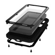 Love Mei Θήκη για Samsung Galaxy S25+ Plus, armored with glass, μαύρη