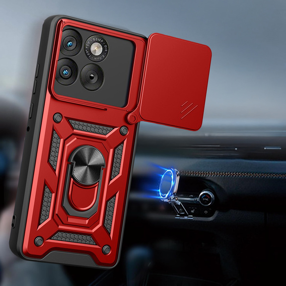 Θήκη CamShield Slide με προστατευτικό κάλυμμα για την κάμερα και δακτύλιο για Motorola Edge 70