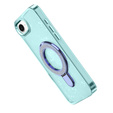 Η θήκη iPhone 16e, Glittery Magnetic Kickstand, μπλε