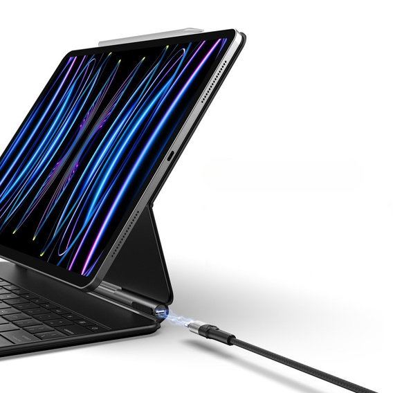 Θήκη + πληκτρολόγιο iPad Pro 12.9" 2022/2021/2020 (6/5/4 gen.), Dux Ducis Keyboard TouchPad, μαύρη