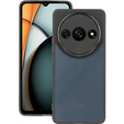 θήκη σιλικόνης για Xiaomi Redmi A3, με προστασία κάμερας, διαφανής / μαύρη