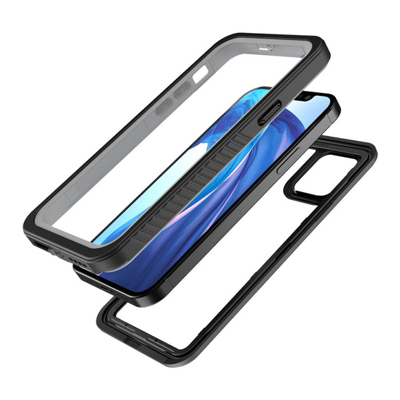 Αδιάβροχη θήκη IP68 για το iPhone 12, μαύρη