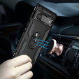θωρακισμένη θήκη για Google Pixel 6 Pro, Nox Case Ring, μαύρη