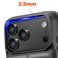 Θήκη 2 σε 1 για iPhone 17 Pro, SUTENI, για MagSafe, μαύρο