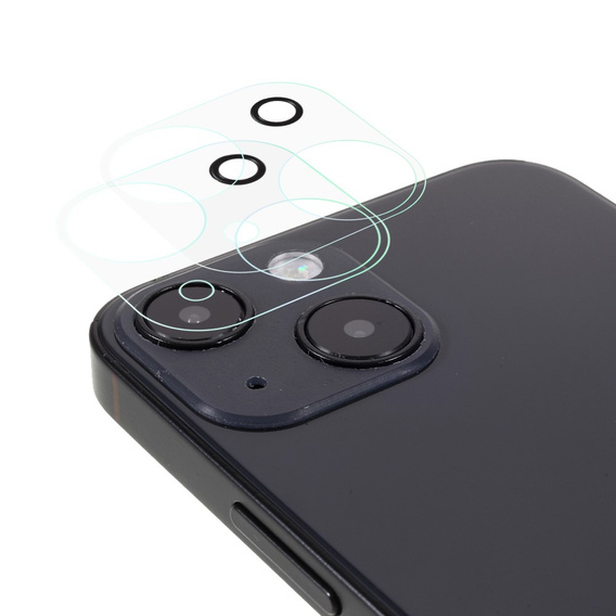 2x ERBORD μετριασμένο γυαλί για την κάμερα για να iPhone 13