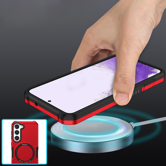 Θήκη για Samsung Galaxy S23 Plus, Protective MagSafe, κόκκινη