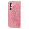 Θήκη με πτερύγιο για Samsung Galaxy A54 5G, Mandala Flower, ροζ rose gold