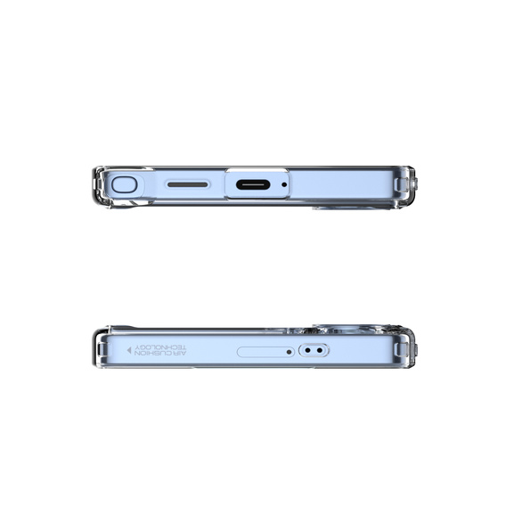 θήκη Spigen για Samsung Galaxy S25 Ultra, Ultra Hybrid, διαφανής + μετριασμένο γυαλί 9H