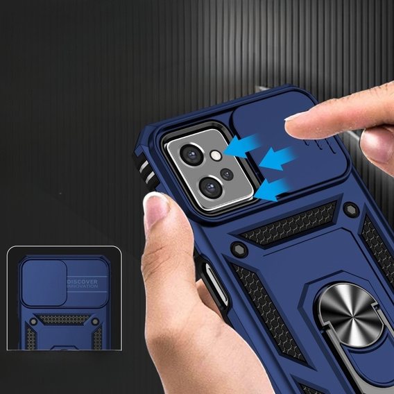 Θήκη για Motorola Moto G32, CamShield Slide, μπλε