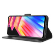 Θήκη με πτερύγιο για Infinix Hot 30, Wallet Smart Magnet, μαύρη