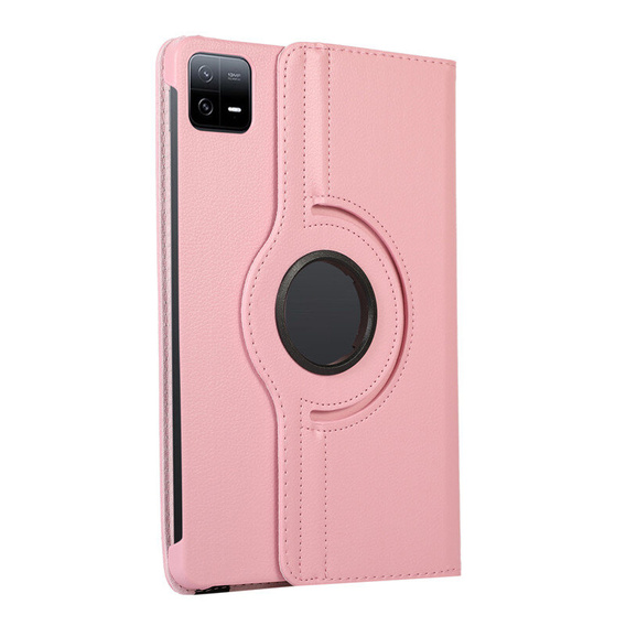 Θήκη για Xiaomi Redmi Pad SE 11" TB330FU 10.95", Περιστρεφόμενη 360, ροζ