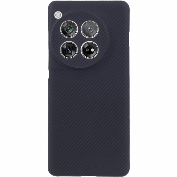 Θήκη για OnePlus 12 5G, Aramid Fiber Cover, μαύρη