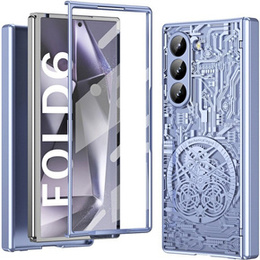 Θήκη για Samsung Galaxy Z Fold6 5G, Mechanical Legend, μπλε