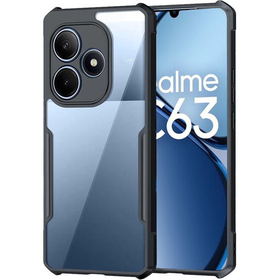 Θήκη για Realme C63, AntiDrop Hybrid, μαύρη