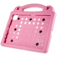 Παιδική θήκη για Apple iPad Air 11" 6 gen. 2024, Cute Patterns, με βάση, ροζ