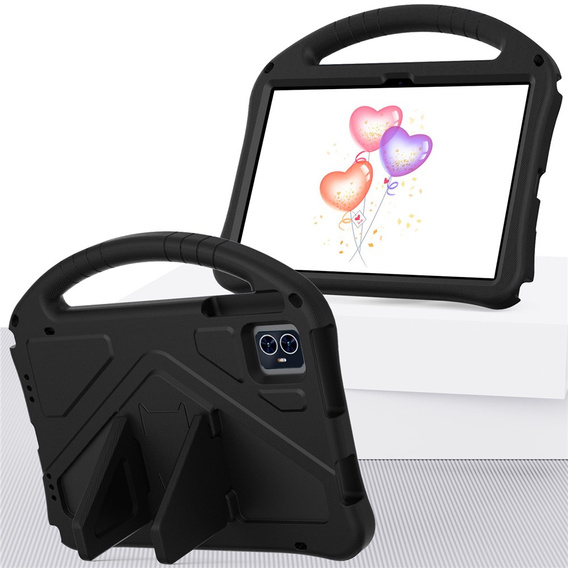 Παιδική θήκη για το T Tablet 2 5G, με βάση και λαβή, μαύρο