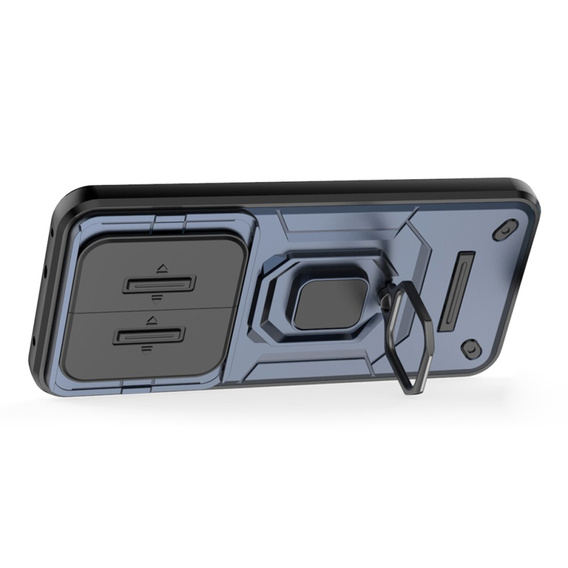 Θήκη για Realme 14 Pro+ 5G, CamShield Slide, μπλε