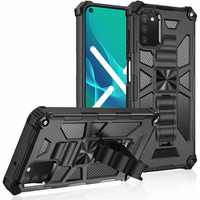 Θήκη για Samsung Galaxy A03s, Armor Kickstand, μαύρη