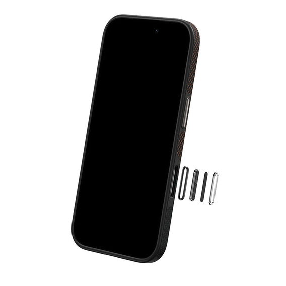 BENKS Kevlar Armor PRO Carbon Fiber 600D D065 θήκη για MagSafe για iPhone 16 Pro