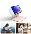Θήκη πληκτρολογίου για Samsung Galaxy Tab S7+ / S7 FE / S9+ / S8+ / S9 FE+ / S10+, Dexnor Magnetic Keyboard Touchpad, ροζ