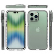 Θήκη για iPhone 14 Pro, Shockproof, με μεμβράνη, διαφανής