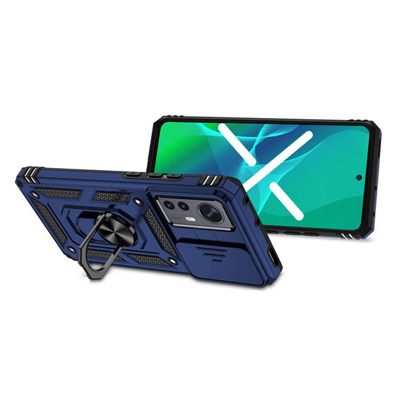 Θήκη για Xiaomi 12 / 12X, CamShield Slide, μπλε