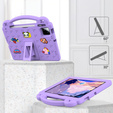 Παιδική θήκη για Xiaomi Pad 7 / 7 Pro, Cute Patterns, με βάση, μωβ