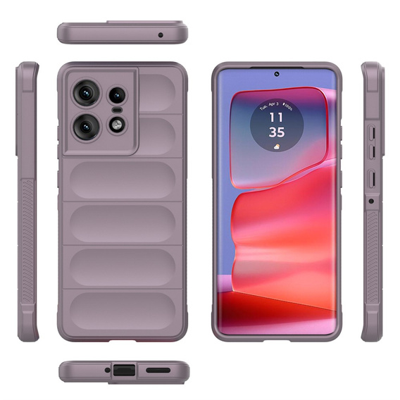 Θήκη για Motorola Edge 50 Pro 5G, Gaming Shockproof, μωβ