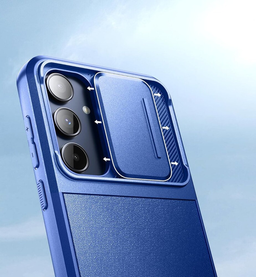 Θήκη για Samsung Galaxy A55 5G, Suritch Kickstand, μπλε