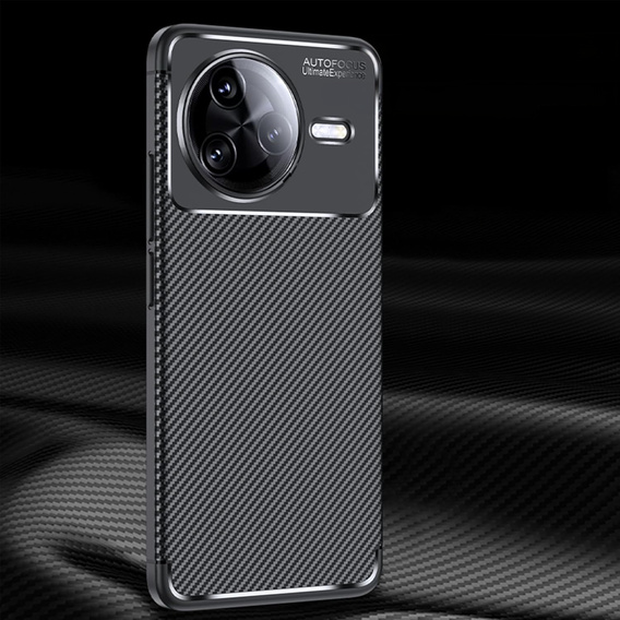 Θήκη για Xiaomi Poco F7 Ultra, Carbon, μαύρη