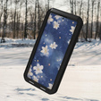 Love Mei Θήκη για Samsung Galaxy S25 Ultra, armored with glass, μαύρη