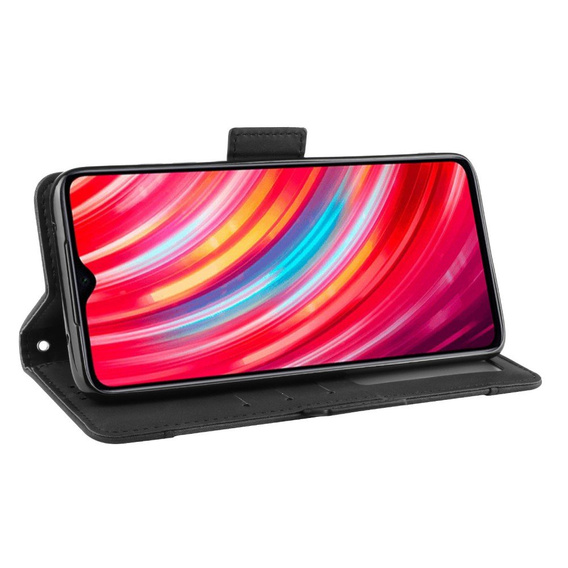 Θήκη με πτερύγιο για Xiaomi Redmi Note 8 Pro, Card Slot, μαύρη