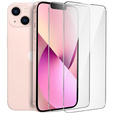 2x Μετριασμένο γυαλί για iPhone 13/13 Pro, ERBORD 9H Hard Glass στην οθόνη