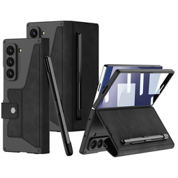 Θήκη πορτοφολιού με πτερύγιο μαύρο για Samsung Galaxy Z Fold 7 5G