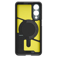 θήκη Spigen για Samsung Galaxy A36 5G, Tough Armor Mag Mag MagSafe, μαύρη + μετριασμένο γυαλί 9H