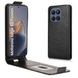 Θήκη με πτερύγιο για Motorola Edge 60 / 60 Fusion, Flip, μαύρη