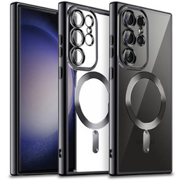 Θήκη για Samsung Galaxy S23 Ultra, MagSafe Hybrid, μαύρη