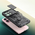 Θήκη για Oppo Reno 13 Pro, CamShield Slide, μαύρη