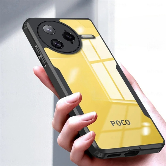 Θήκη για Xiaomi Poco F7 Ultra, AntiDrop Hybrid, μαύρη
